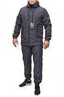 Чоловічий якісний спортивний костюм Faunder (7779-1) Софтшел, чоловіча турція, Синій. Чоловічий одяг