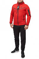 Чоловічий осінній спортивний костюм Nike (Найк) (kd39-2) турція, червоний. Чоловічий одяг