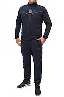 Чоловічий осінній спортивний костюм Nike (Найк) (kd39-3) турція, Синій, Чоловічий одяг