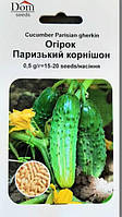 Семена огурца пчелоопыляемого Парижский корнишон (Украина), 0,5г, Dom