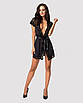 Obsessive 810-PEI-1 peignoir black XXL KW, фото 4