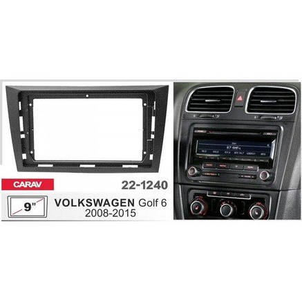 Перехідна рамка Volkswagen Golf Carav 22-1240, фото 3