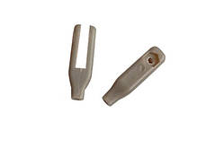 Наконечники тяг нейлонові 2 шт в пакуванні Haoye Ø2x23мм (сірий) amc