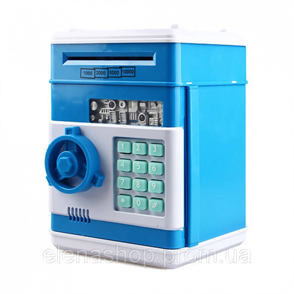 Копилка-сейф Maxland MK 4523-4 с кодом Синий ES, код: 7673814, цена 778 ...