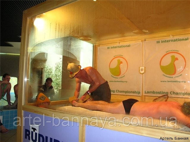 Артіль Банна змагання банщиків Литва, Геннадій Мороз піч парАвоз