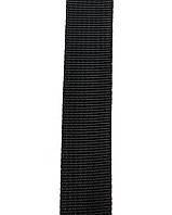 Стропа(ремінна стрічка) чорна 2,5 см