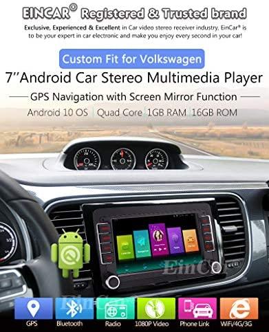 Android 10.0 Автомобільне радіо GPS-навігація 7дюймова для гольфу Jetta Skoda Tiguan Polo 1G RAM 16G ROM Б/У