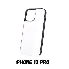 Чохол для сублімації 2D iPhone 13 Pro (TPU чорний)