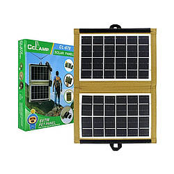 Сонячна панель 7,2 Вт, CCLAMP CL-670 Solar energy AND HA-62