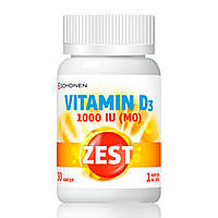 Витамин D3 SCHONEN Vitamin D3 Zest 1000 IU (MO) 30 капсул