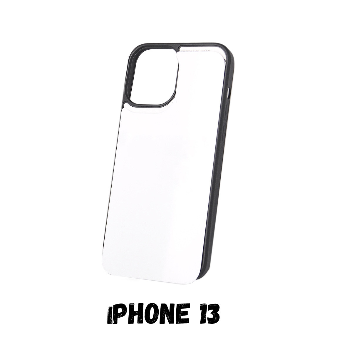 Чохол для сублімації 2D iPhone 13 (TPU чорний)