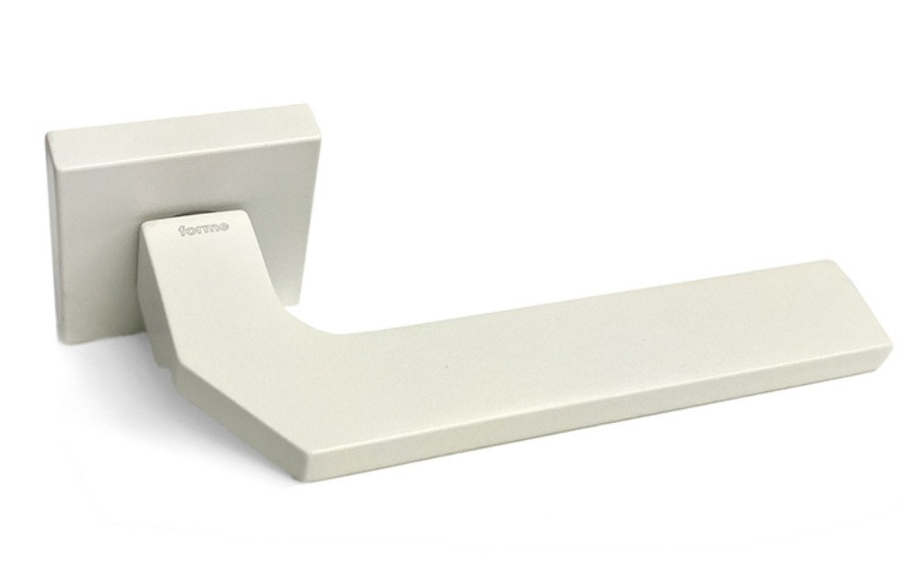 Дверні ручки на міжкімнатні/ вхідні двері FORME Alice 184Q B31 білий матовий, фото 1