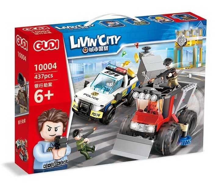 Конструктор Livin City 437 деталі поліцейський переполох 10004