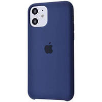 Чехол Silicone Case iPhone 11 Midnight Blue (8)