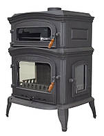 Чугунная печь Flame Stove Altara Lux Premium с духовкой и боковой дверкой