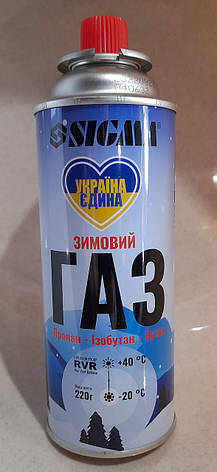 Універсальний газ в аерозолі 220 г/520 см* SIGMA/, фото 2