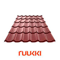 Металочерепиця Ruukki 40 Monterrey (Рууккі Монтеррей) 0.55 мм Crown BT (Purex)
