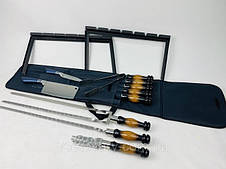 Набори шампурів у чохлах