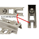 Петля меблева 135° градусів FF без пружини, фото 2