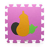 Килимок пазл EVA Овочі фрукти ягоди, розмір пазлу 29 х 29 см, фото 2