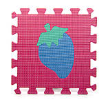 Килимок пазл EVA Овочі фрукти ягоди, розмір пазлу 29 х 29 см, фото 5