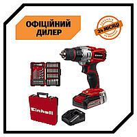 Шуруповерт аккумуляторный Einhell TE-CD 18/2 Li +39 (1x2,5 Ah) шуруповерт энхель Топ 3776563