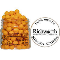 Плаваючі бойли pop-up помаранчеві, Кисла Слива (Richworth Plum Royale) 8мм/25 грамм