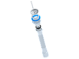 Сифон гофрований ANI-plast G106, 1 1/2" x 40/50 (396-806 мм), фото 3