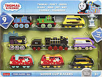 Колекційний набір Томас і Друзі 9 паравозиків Thomas & Friends Fisher-Price Sodor Cup Racers 9-Pack