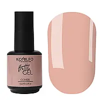 KOMILFO BOTTLE GEL COVER З ПЕНЗЛИКОМ, 15 МЛ