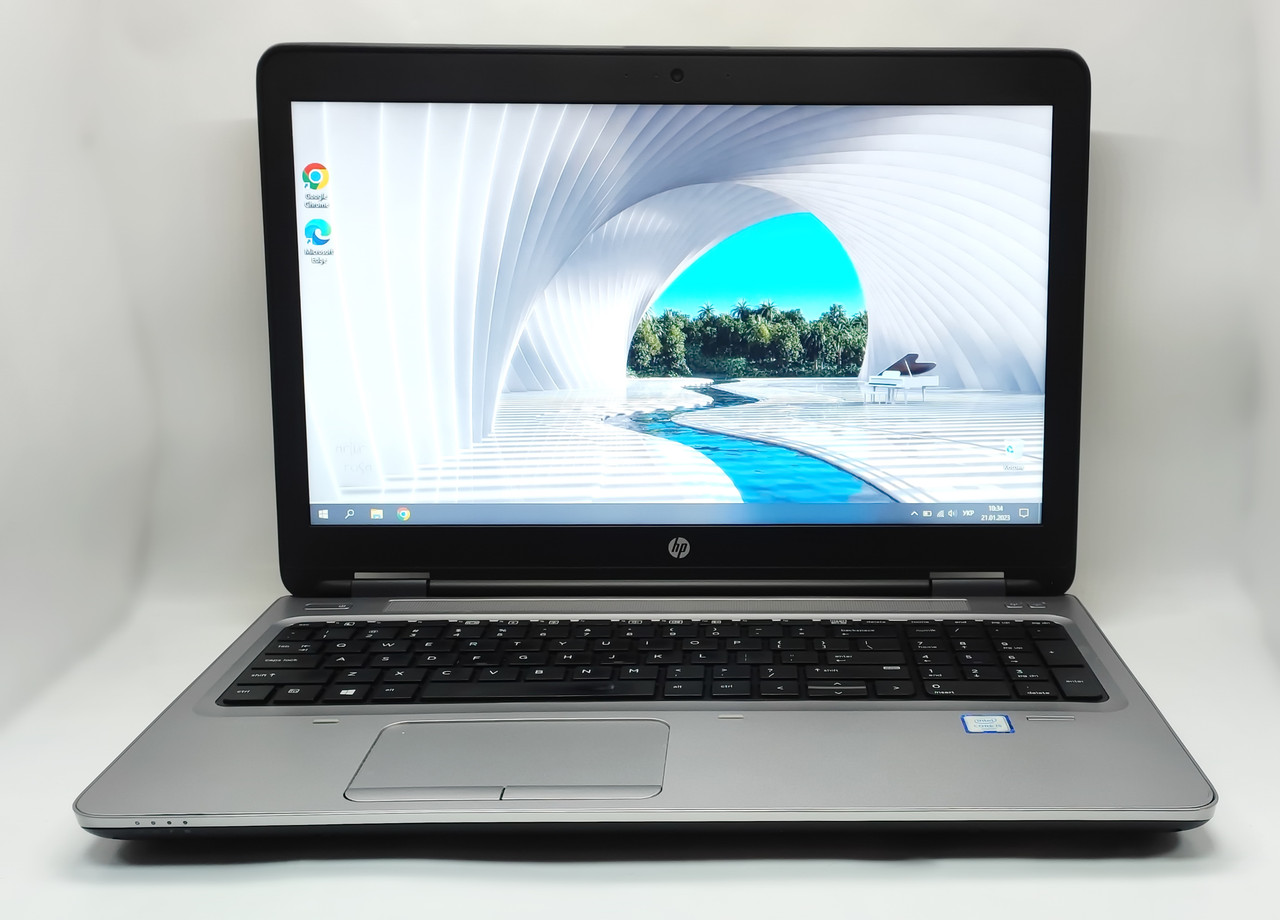 Ноутбук HP ProBook 650 G2 15.6" Intel Core i5-6200U 2.3 GHz 8 GB RAM 240 GB SSD Black-Silver Б/У