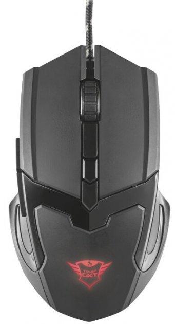 Мишка ігрова Trust GXT 101 Gav Optical RGB чорна (21044)