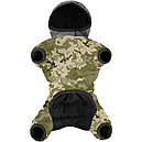 Комбінезон WAUDOG S35 Мілітарі утеплений Collar для собак, фото 2