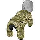 Комбінезон WAUDOG S35 Мілітарі утеплений Collar для собак, фото 3