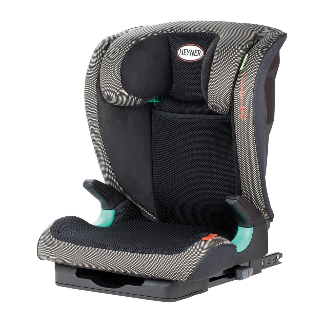 Автокрісло дитяче Heyner MaxiFix i-Size (II,III) 15-36 кг HE 795 110 Pantera Black чорного кольору