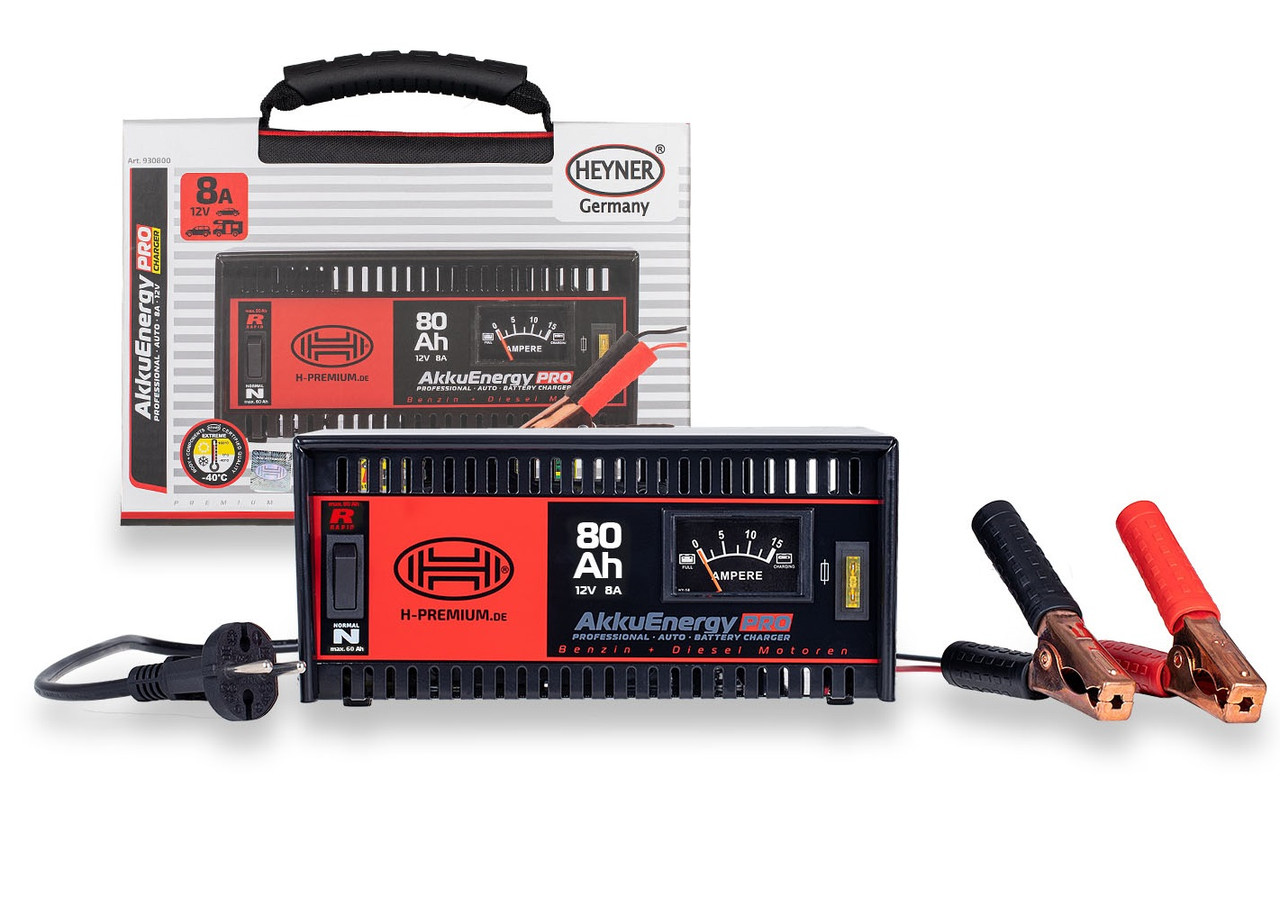 Зарядний пристрій Heyner Premium AkkuEnergy PRO 8A 12В 80 Ah 930 800