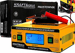 Зарядний пристрій для акумуляторів Kraft&Dele KD1919 (10А 6/8/12/14/16/ 24В)