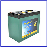 Акумуляторна батарея Vipow LiFePO4 12.8V 30Ah ВМS 25A (225x120x175) 4000 циклів