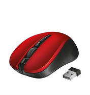 Мишка бездротова Trust MYDO Silent Click червона (21871), фото 3