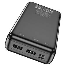 УМБ Power Bank (зовнішній акумулятор) Hoco J91A 20000 мАг Чорний (J91A/Black), фото 5
