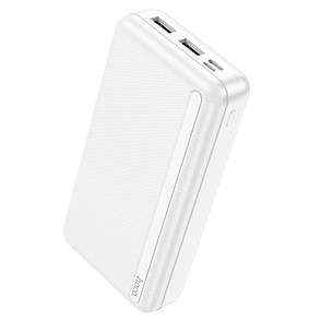 УМБ Power Bank (зовнішній акумулятор) Hoco J91A 20000 мАг Білий (J91A/White), фото 1