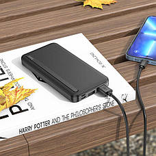 УМБ Power Bank (зовнішній акумулятор) Hoco 10000 мАг J91 Чорний (6931474769909), фото 5