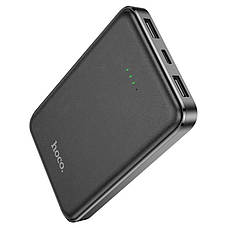 УМБ Power Bank (зовнішній акумулятор) Hoco 10000 мАг J93 Handsome Чорний (6931474770660), фото 3