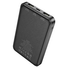 УМБ Power Bank (зовнішній акумулятор) Hoco 10000 мАг J93 Handsome Чорний (6931474770660), фото 4