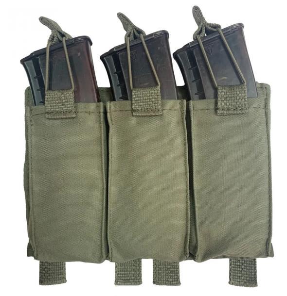 Підсумок під три магазина АК NOVATOR PAK-2 Khaki (Oxford)