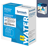 Картриджі Ecosoft для осмоса: 3 нижніх + Постфільтр (CPV3ECOSTD + CHV2010ECOPKG), фото 4