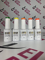 Неонова база Base для нігтів Lilly Beaute 8 мл № 02 жовта, фото 2