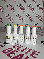 Неонова база Base для нігтів Lilly Beaute 8 мл № 02 жовта, фото 3