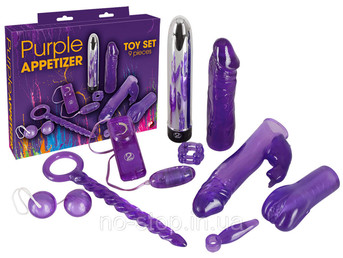 Набір Purple AppetizerAkcesoria erotyczne