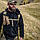 Куртка флісова Helikon-Tex® Alpha Hoodie Jacket - Grid Fleece - Black, фото 8